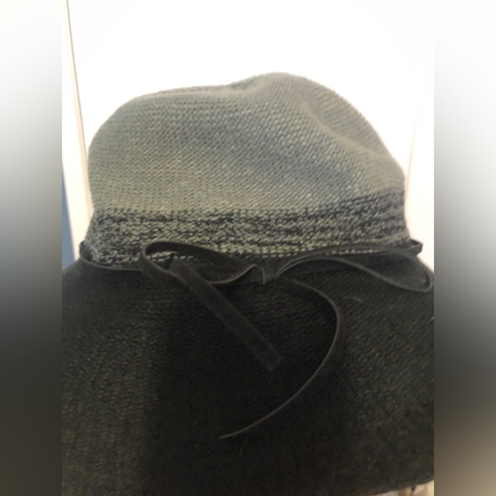 San Diego Hat Company Women’s Foldable SPF 50 Black Grey Floppy Hat Summer Fall - Picture 4 of 7